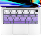 Keyboard Protector Cover MacBook Air 13" A2681 Air 15" A2941 Pro 14" A2992 A2918 A2780 A2442 & Pro 16" A2991 A2780 A2485 (Various Colours)