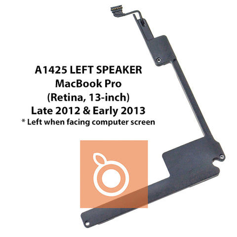 Apple Speaker (Left) A1425 MacBook Pro Retina 13i Early 2013 Late 2012