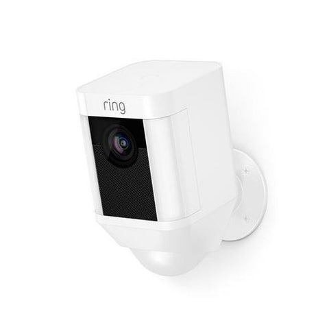 Ring Spotlight Cam Battery (White) Wireless