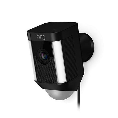 Ring Spotlight Cam (Black) Wired