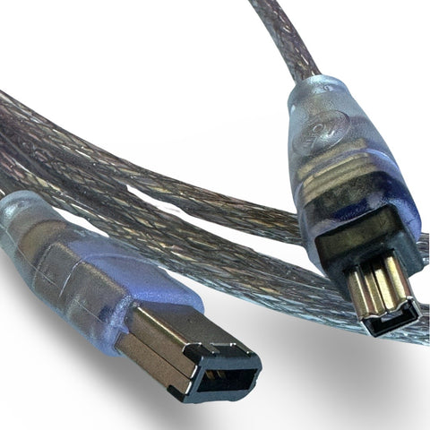 Cable FireWire 400 4pin/6pin M-M IEEE1394a 1.2M 2M or 4.5M