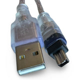 Cable FireWire to USB Firewire 400 4pin (M) to USB-A (M)