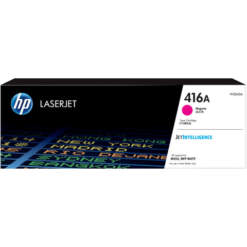 HP Toner 416A Magenta (2100 pages) Standard W2043A (Genuine)
