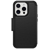 OtterBox Strada iPhone 15 Pro Max Folio Case (Black)
