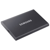 Samsung Portable SSD T7 1TB Backup Drive (Grey) USB-C Cable & USB-A Cable