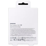 Samsung Portable SSD T7 500GB Backup Drive (Red Blue or Grey) USB-C Cable & USB-A Cable