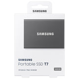 Samsung Portable SSD T7 500GB Backup Drive (Red Blue or Grey) USB-C Cable & USB-A Cable