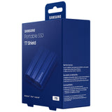 Samsung Portable SSD T7 Shield 1TB Rugged Backup Drive (Blue) USB-C & USB-A