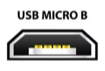 Cable Adapter Micro USB to USB-C (Silver) to Charge Micro-B USB Devices with USB-C Cable