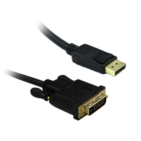 Cable DisplayPort to DVI 1.5M (Black)