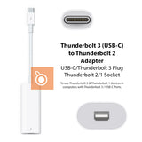 Apple Thunderbolt 3/USB-C to Thunderbolt 2 Adapter
