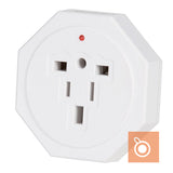 Travel Adapter (NZ/Australia Plug) with International Sockets (UK Hong Kong USA Canada Japan etc)