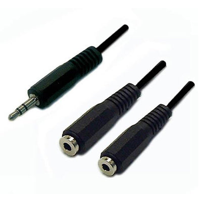 Cable Stereo 3.5mm Splitter 2M (1x Male to 2x Female)