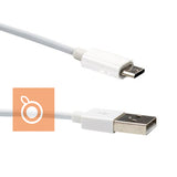 Cable USB-A to micro USB (White) Samsung & USB Micro B Charge Devices 0.3M 1.2M 2M 3M 5M