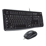 Logitech Keyboard/Mouse mk120 Wired Combo