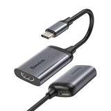 Baseus USB-C to HDMI Port (F) Adapter 4K Capable with PD