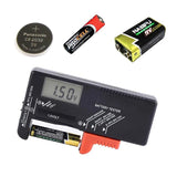 Battery Tester (Digital) Voltage Meter Tool for AA AAA C D 9V and CR2032 etc Coin Batteries