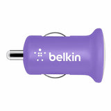 Belkin Car Charger 10W 2.1A with Single USB-A Port (Purple)