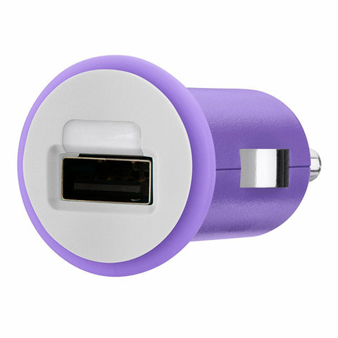 Belkin Car Charger 10W 2.1A with Single USB-A Port (Purple)