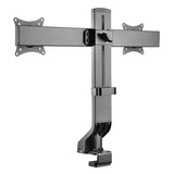 Desk Mount Monitor Stand (Dual) 17"-27" (Straight Bar with Up/Down)