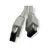 Cable FireWire 400 6pin/6pin M-M IEEE1394a 1M 1.5M 3M or 4.5M