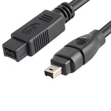 Cable FireWire 400 9pin/4pin iLink M-M IEEE1394a 1.8M