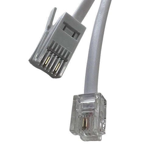 Cable Phone BT to RJ11 (Wall to Router/Phone) ADSL VDSL etc 2M 5M 10M