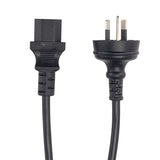 Power Cable Standard PC (Black) IEC C13 Female to 3-pin Male NZ/AU