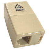 Cable Phone Adapter RJ11 Joiner (F-F) Modular Coupler RJ11 Socket (F) to RJ11 Socket (F)