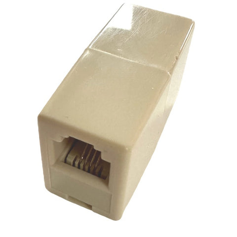 Cable Phone Adapter RJ11 Joiner (F-F) Modular Coupler RJ11 Socket (F) to RJ11 Socket (F)