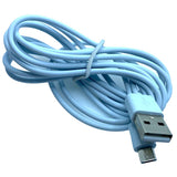 Cable USB-A to micro USB (White) Samsung & USB Micro B Charge Devices 0.3M 1.2M 2M 3M 5M