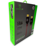 VERTUX HDMI Cable 3M (Red) VirtuLink-300 8K UHD/Ultra HD 48Gbps eARC 3D Capable GameCharged