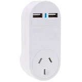 Jackson USB Charger 15W 3.1A Dual USB-A AC Wall Charger for iPad iPhone etc