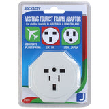 Travel Adapter (NZ/Australia Plug) with International Sockets (UK Hong Kong USA Canada Japan etc)