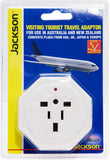 Travel Adapter (NZ/Australia Plug) with International Sockets (UK Hong Kong USA Canada Japan etc)