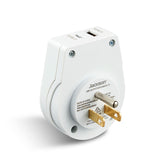 Travel Adapter (USA/Canada Plug) with NZ Socket & 2x USB Sockets 2.1A (USB-A USB-C)