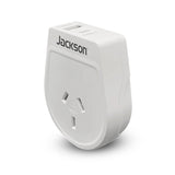 Travel Adapter (USA/Canada Plug) with NZ Socket & 2x USB Sockets 2.1A (USB-A USB-C)