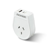 Travel Adapter (USA/Canada Plug) with NZ Socket & 2x USB Sockets 2.1A (USB-A USB-C)