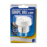 Travel Adapter (Europe/Bali Plug) with NZ Socket