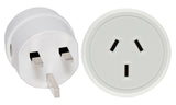 Travel Adapter (UK/Hong Kong Plug) with NZ/Australian Socket