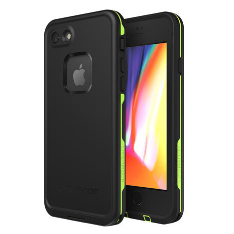 LifeProof iPhone 8/7/SE (3rd & 2nd Gen) FRE Case (Black/Lime)