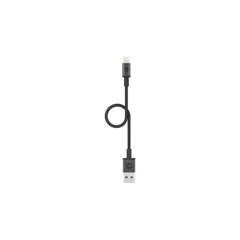 Mophie USB-A to Lightning Cable 9cm (Black) 90mm/0.09M