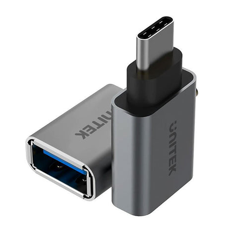 Unitek USB-C (M) to USB-A (F) Adapter (Space Grey)