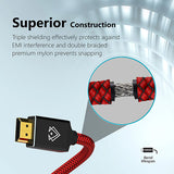 VERTUX HDMI Cable 1.5M (Red) VirtuLink-150 8K UHD/Ultra HD 48Gbps eARC 3D Capable GameCharged