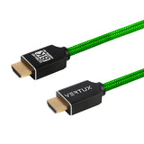 VERTUX HDMI Cable 3M (Green) VirtuLink-300 8K UHD/Ultra HD 48Gbps eARC 3D Capable GameCharged