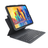 ZAGG Pro Keys Folio Case & Detachable Bluetooth Keyboard (Black/Grey) iPad Pro 11-inch