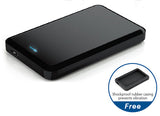 Hard Drive Enclosure 2.5i Laptop USB 3.0 Rubber Cover