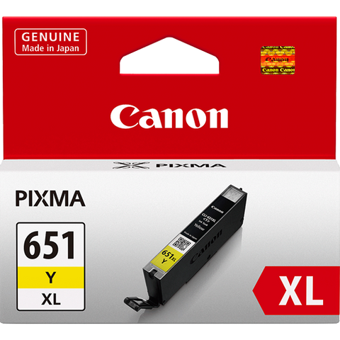 Canon CLI651XLY XL Yellow High Yield Ink (~750 pages) 11ml
