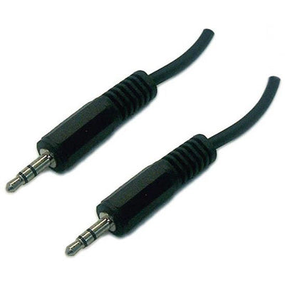Cable Stereo 3.5mm Audio Standard (Male to Male) 2M for Devices to Aux Sockets etc