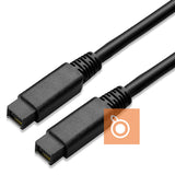 Cable FireWire 800 9pin/9pin M-M IEEE1394b 0.6M 1.5M 3M